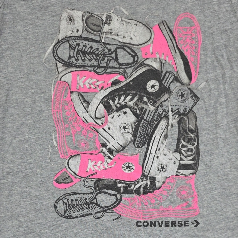 Converse Gray Graphic Tee
